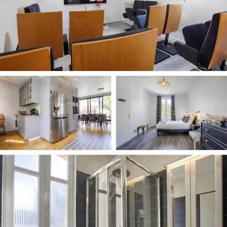 Holiday home House For 18 People With Cinema Place Morny Deauville