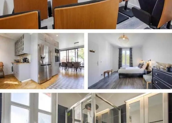 度假居 House For 18 People With Cinema Place Morny 多维尔